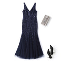 Winslet Plus Size Blue Evening Dress