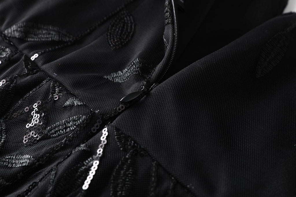 Wynter Plus Size Black Evening Dress
