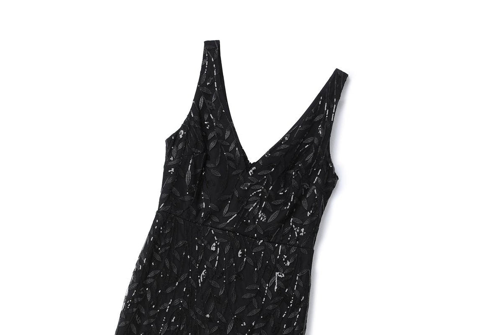 Wynter Plus Size Black Evening Dress
