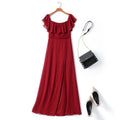 Alivia Plus Size Chiffon Evening Dress