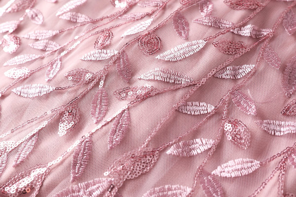 Wynona Plus Size Pink Evening Dress