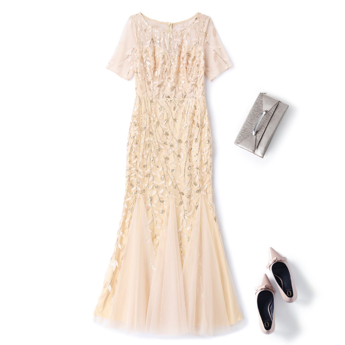 Vega Plus Size Evening Dress