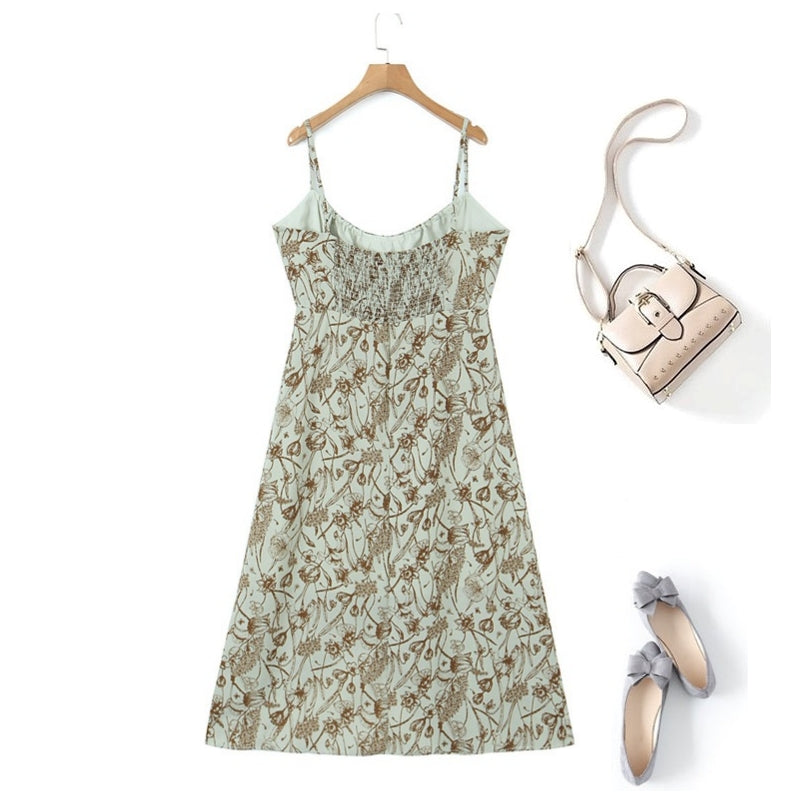 Plus Size Floral Cami Dress