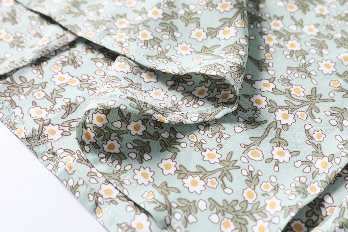 Plus Size Modern Floral Cheongsam Dress