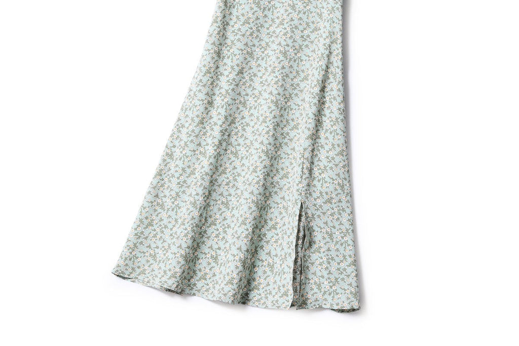 Plus Size Modern Floral Cheongsam Dress