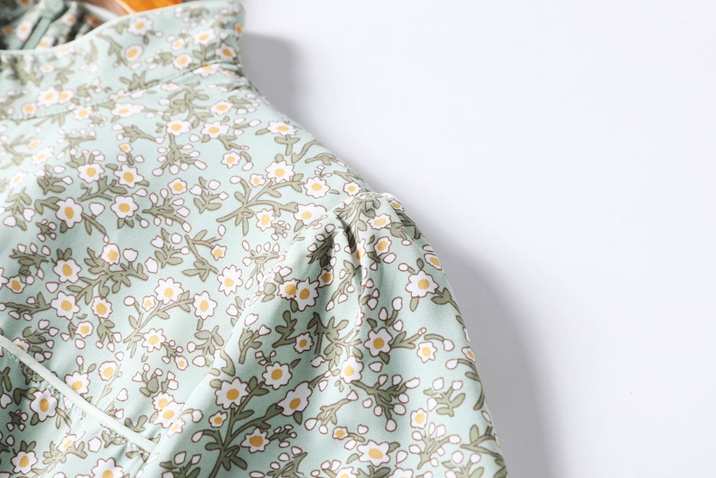 Plus Size Modern Floral Cheongsam Dress