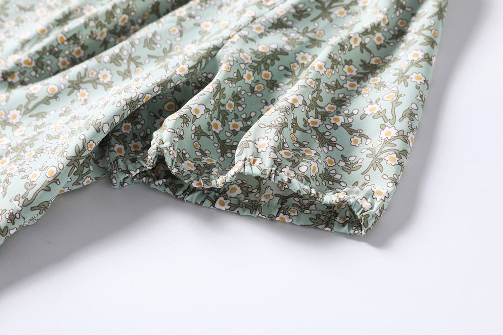 Plus Size Modern Floral Cheongsam Dress