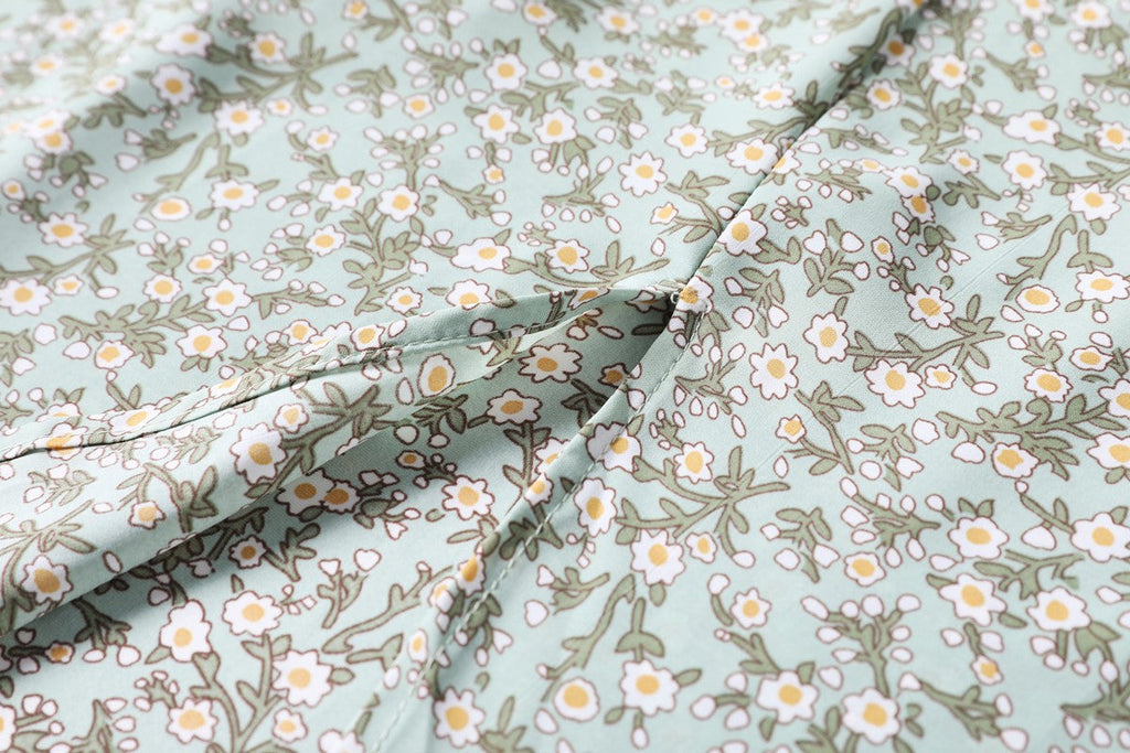 Plus Size Modern Floral Cheongsam Dress