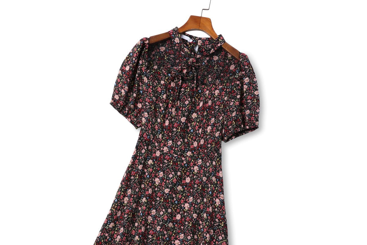 Plus Size Floral Cheongsam