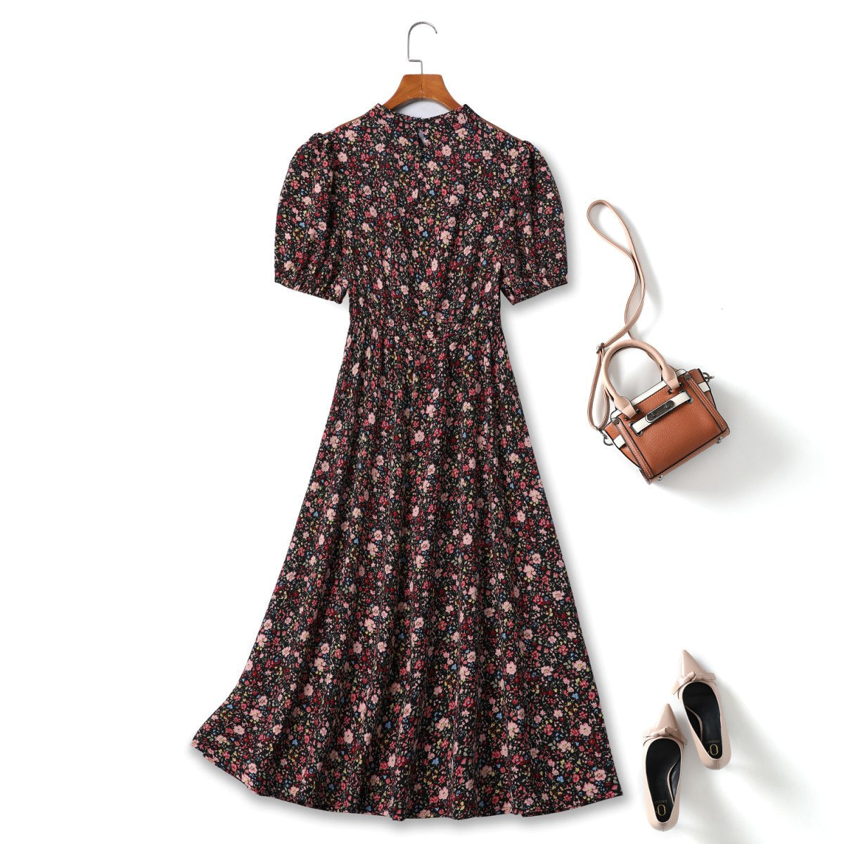Plus Size Floral Cheongsam