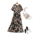 Plus Size Floral Maxi Dress