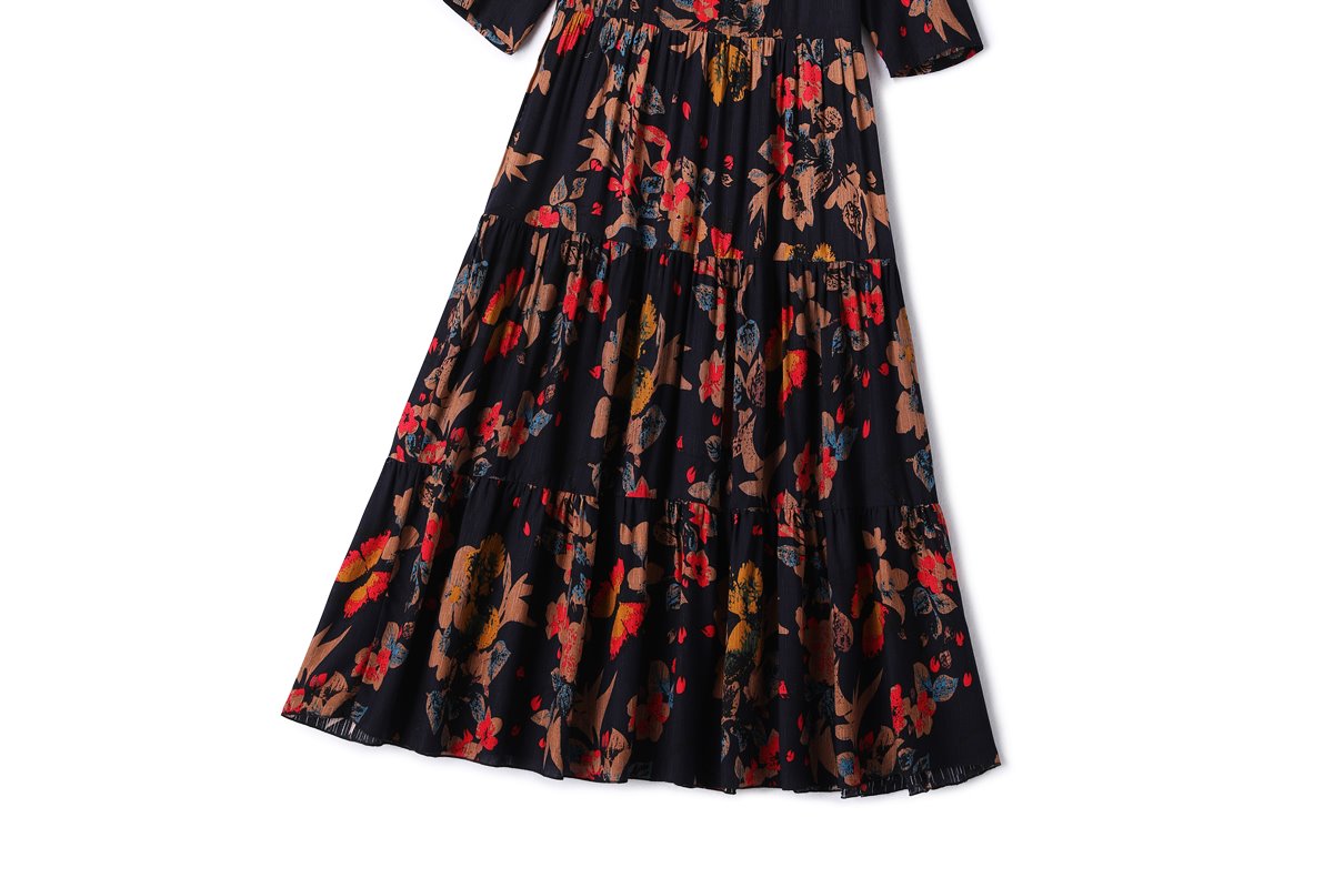 Aurelia Plus Size Floral Maxi Dress