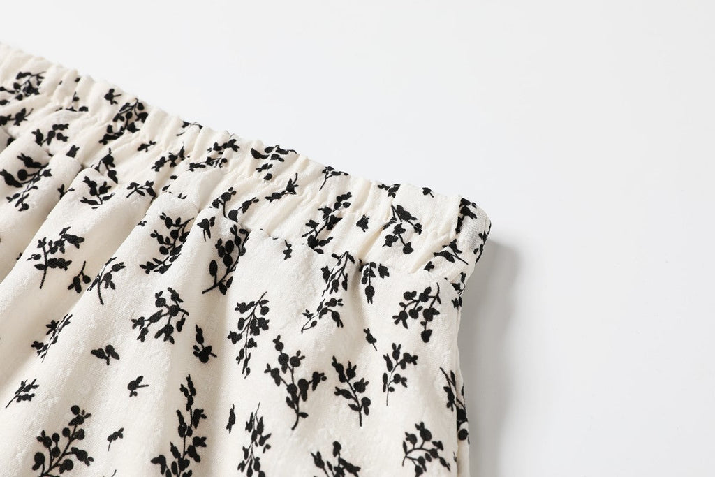 Collins Plus Size Floral Midi Skirt