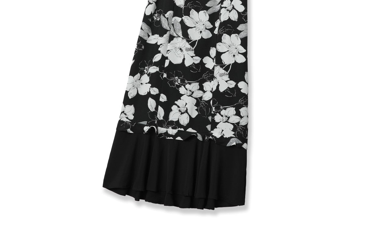 Plus Size Floral Pencil Dress