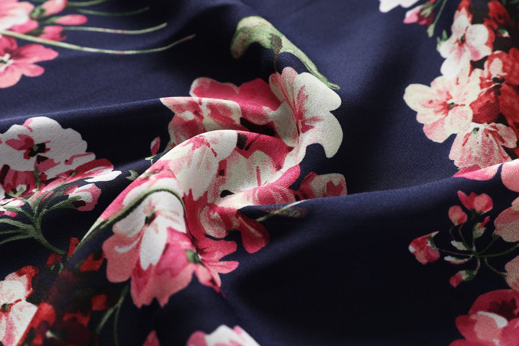 Zariah Plus Size Floral Wrap Maxi Dress