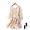 Renesmee Plus Size Gold Formal Dress