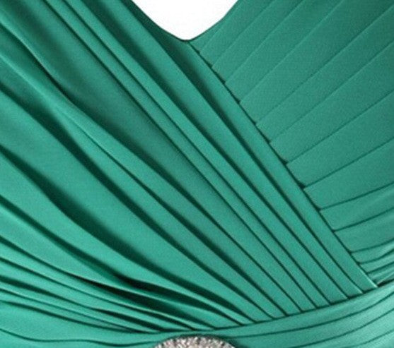 Plus Size Grecian Evening Dress