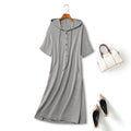 Plus Size Hoodie Dress
