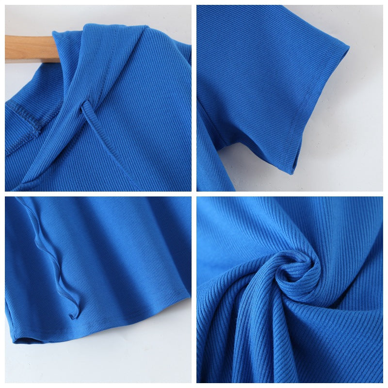 Plus Size Hoody T Shirt