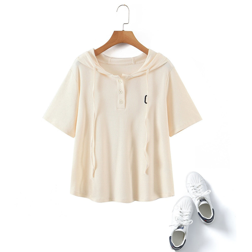 Plus Size Hoody T Shirt