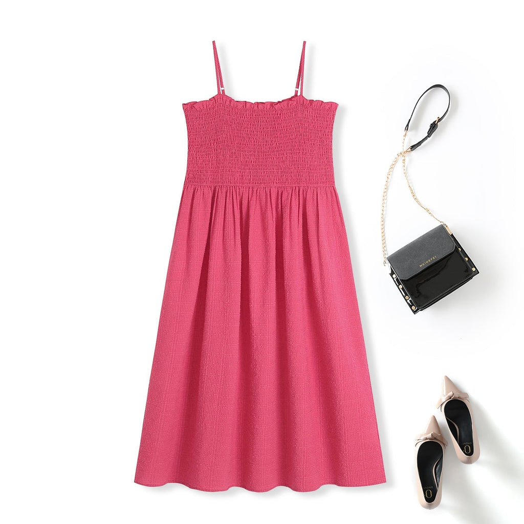 Sabine Plus Size Hot Pink Maxi Dress