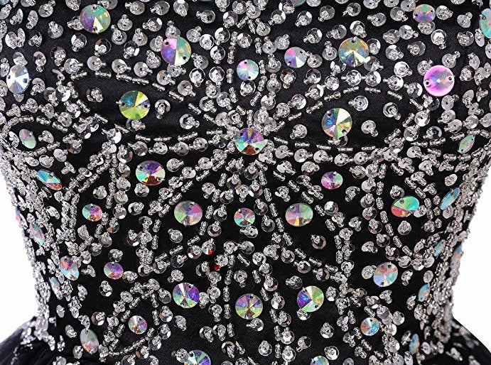 Plus Size Jewel Tulle Party Dress