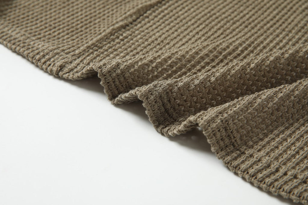 Plus Size Knit Long Cardigan