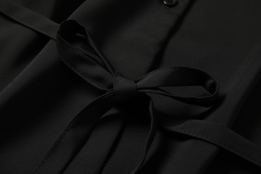 Plus Size Long Sleeve Shirt Dress