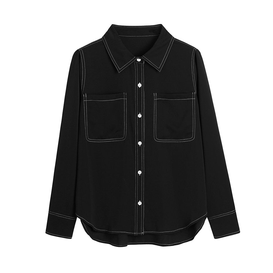 Plus Size Long Sleeve Shirt