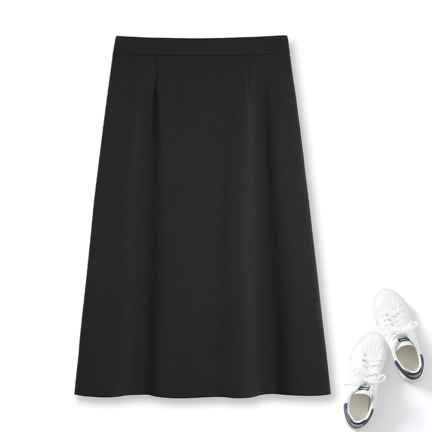 Plus Size Midi Skirt
