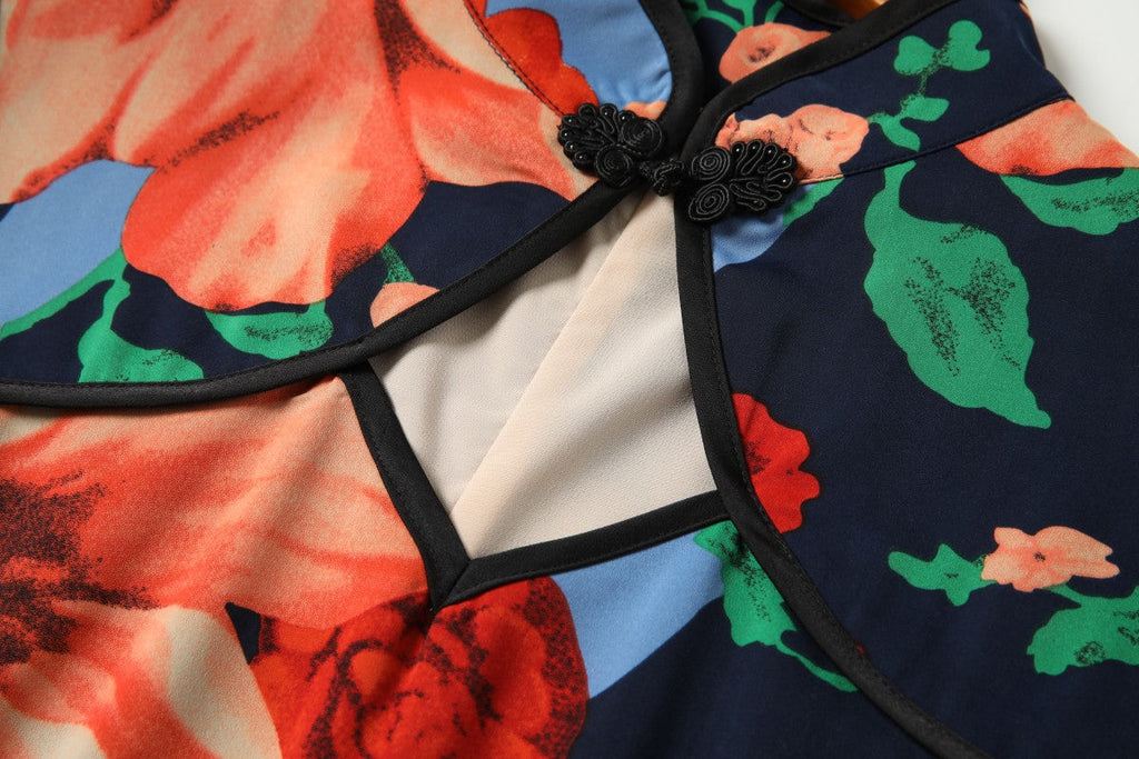 Plus Size Modern Cheongsam Dress