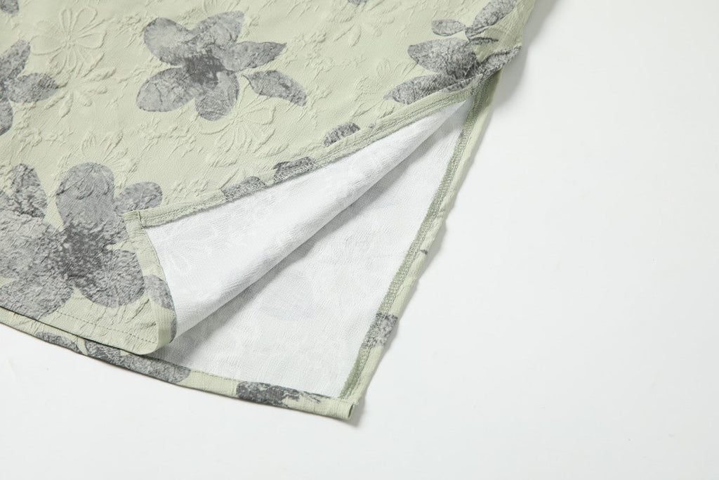 Plus Size Green Modern Qipao