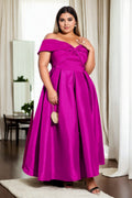Dana Plus Size Off Shoulder A Line Gown