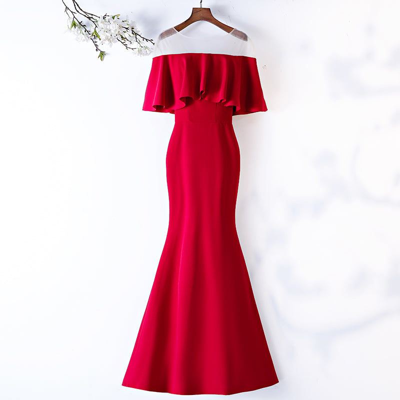 Plus Size Off The Shoulder Mermaid Dress