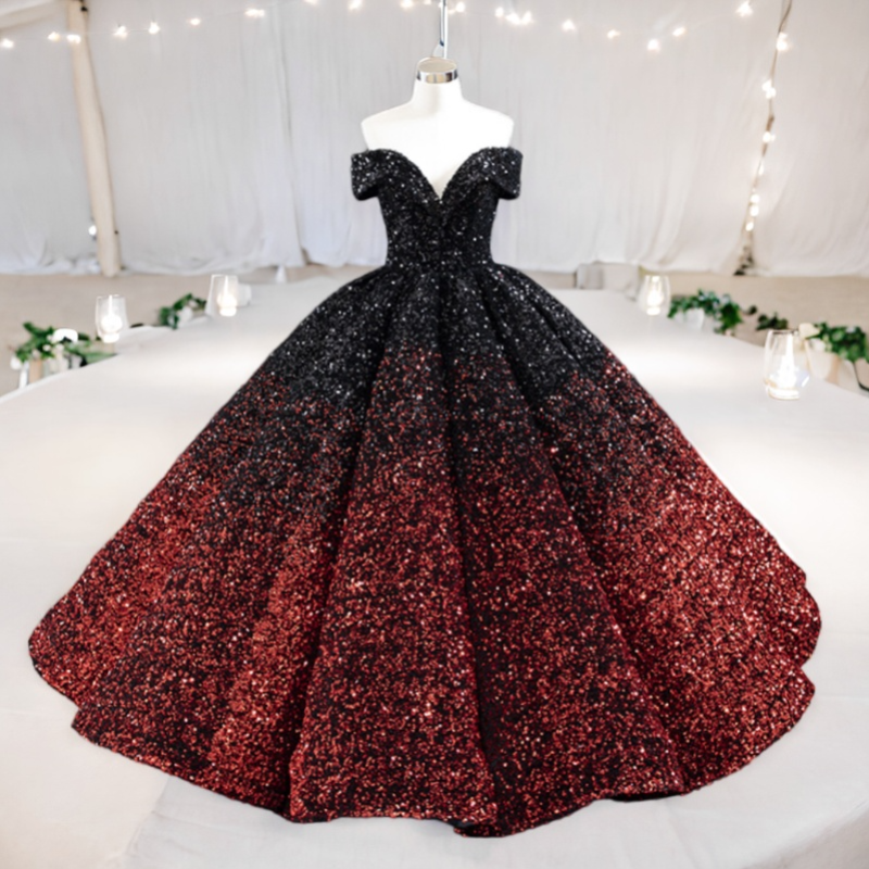 Ensley Plus Size Ombre Gown