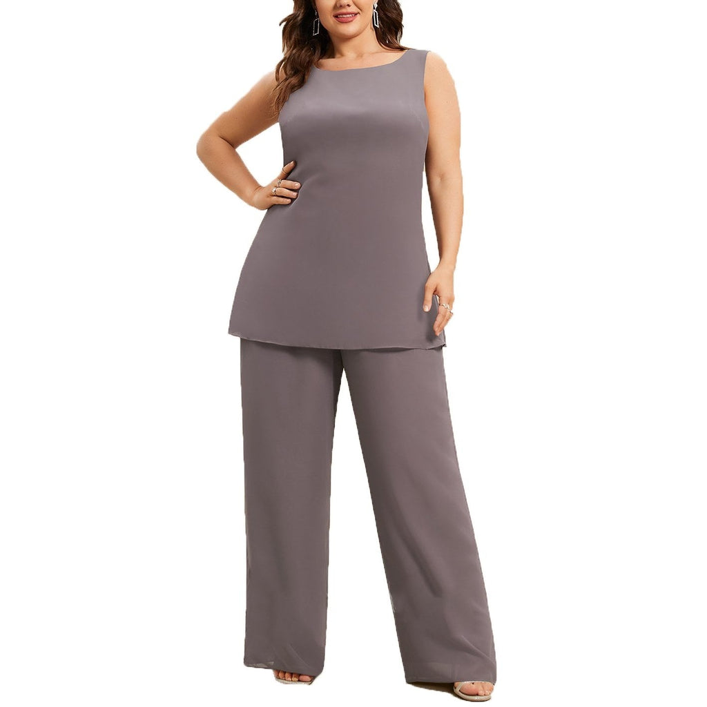 Plus Size Pants Suit