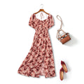 Alora Plus Size Red Floral Dress
