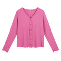 Plus Size Ribbed Cardigan