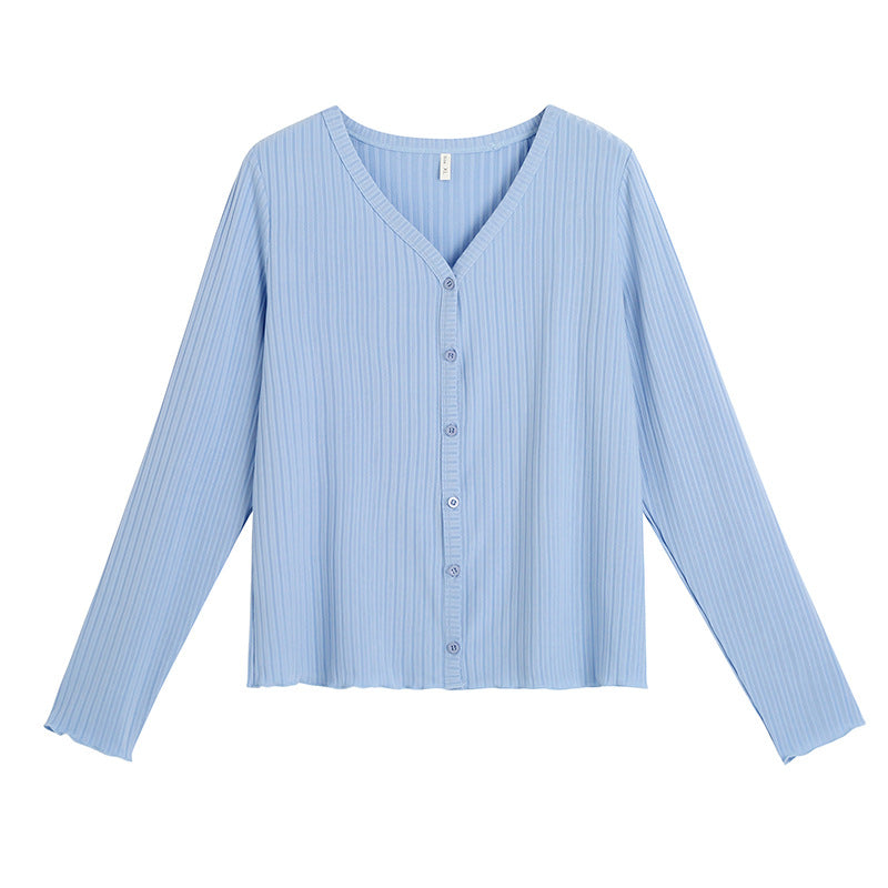 Plus Size Ribbed Cardigan