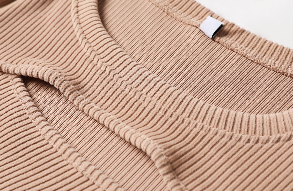 Plus Size Ribbed Long Sleeve Dress