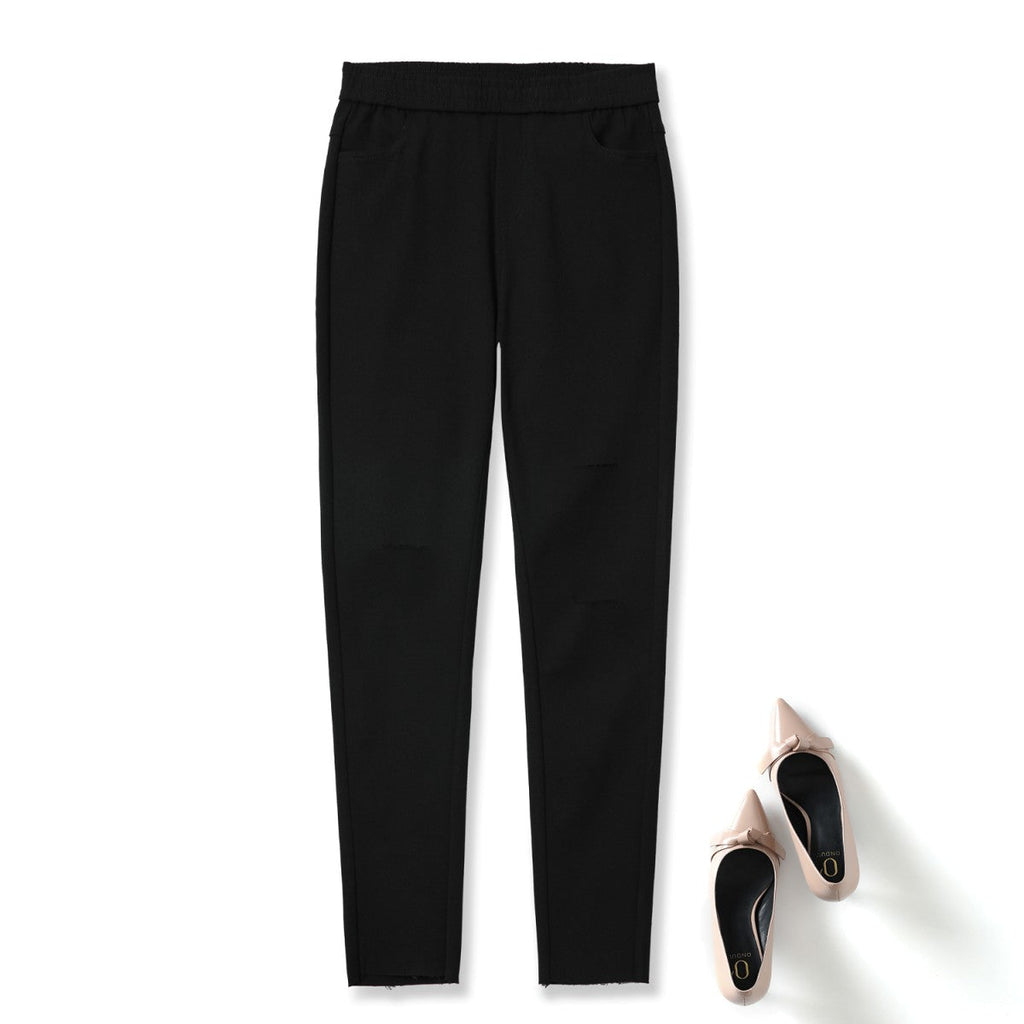 Plus Size Ripped Jeggings
