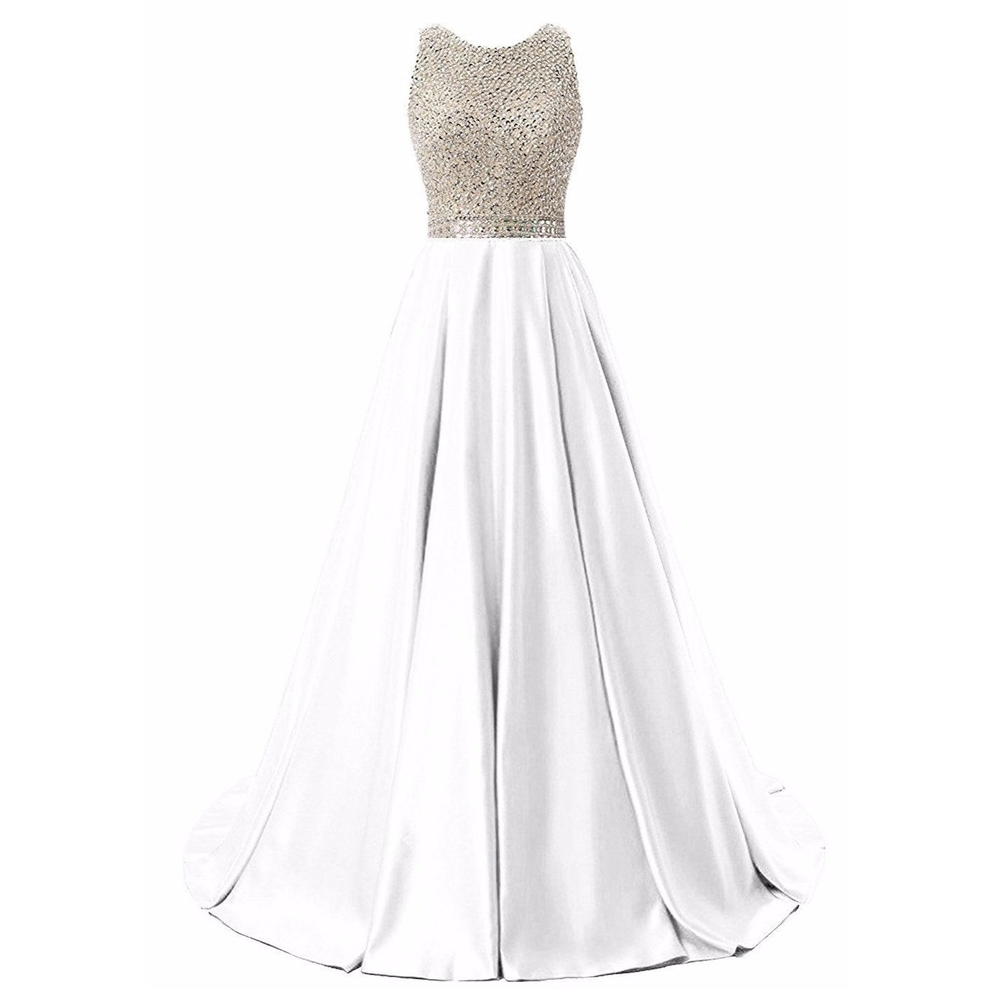 Plus Size Sequin Evening Dress