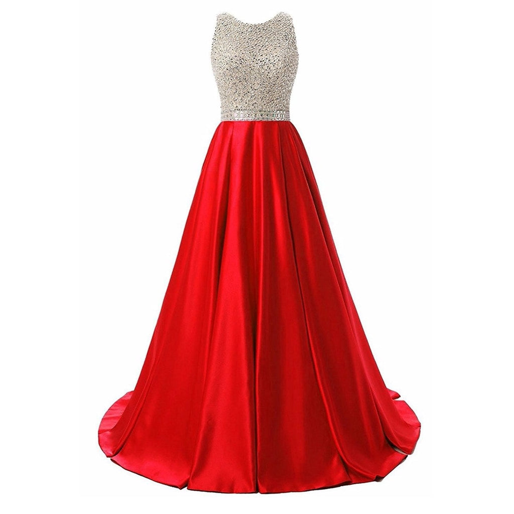 Plus Size Sequin Evening Dress