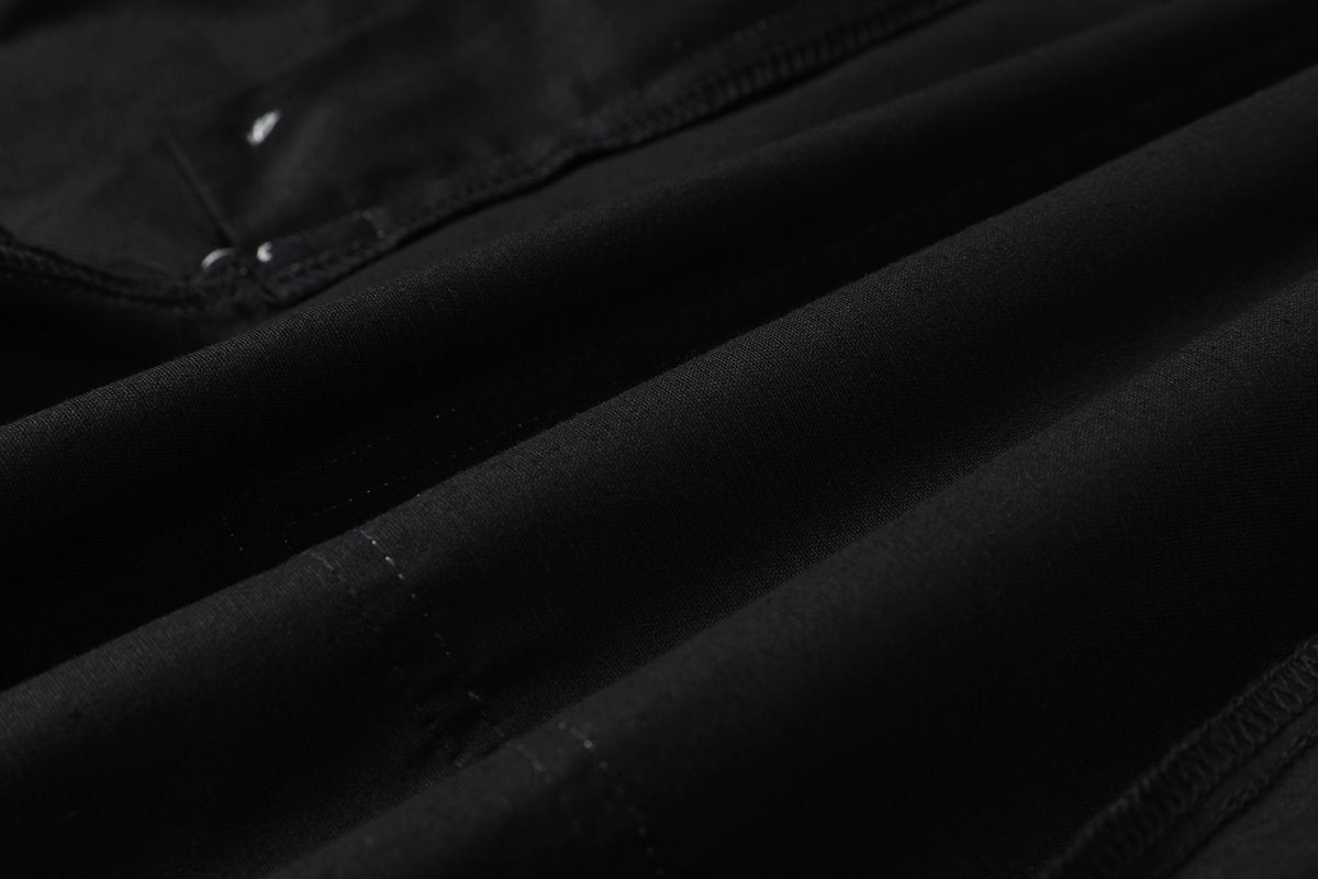 Olena Plus Size Black Shorts