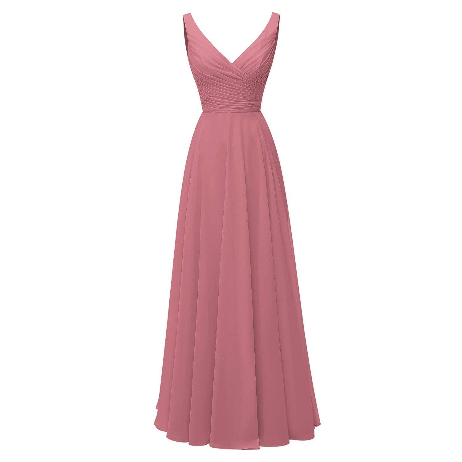 Plus Size Chiffon Sleeveless Gown