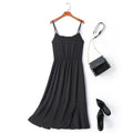 Isley Plus Size Black Midi Dress