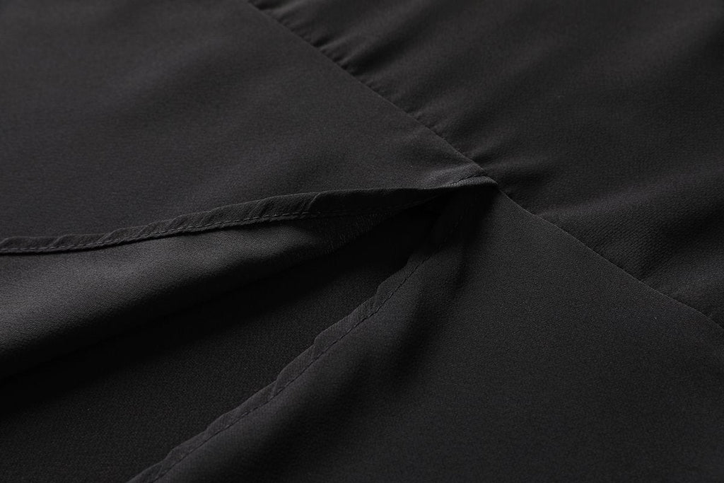 Isley Plus Size Black Midi Dress