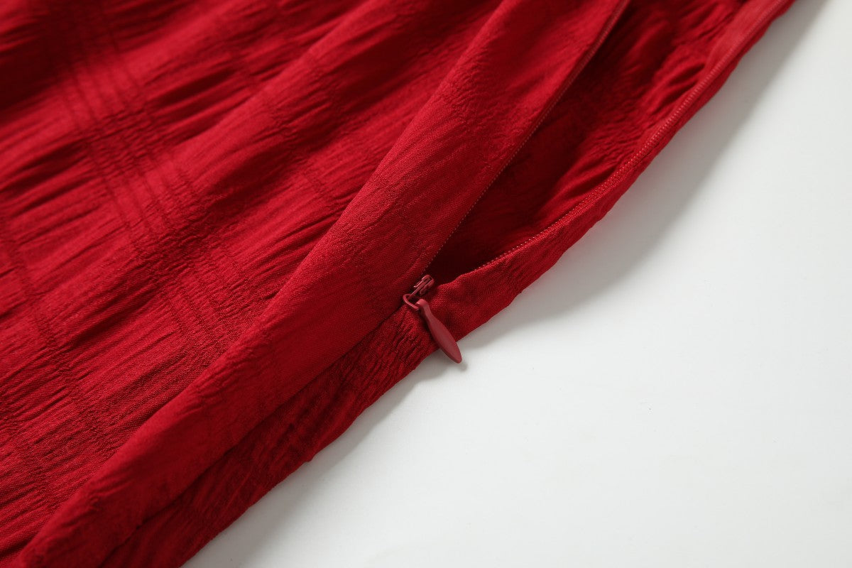 Plus Size Square Neck Dress
