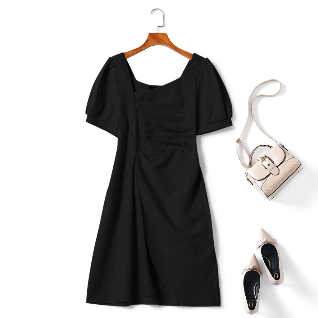 Plus Size Square Neck Dress