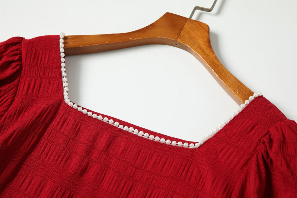Plus Size Square Neck Dress
